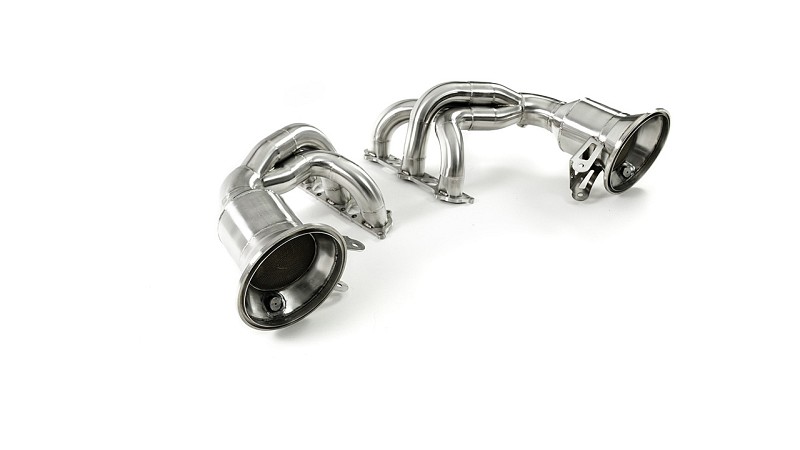 Photo of Kline Innovation Valved Sports Exhaust for the Porsche 992.1 GT3 - Image 4