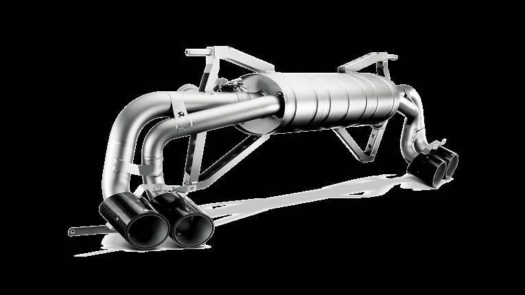 Photo of Akrapovic Slip-On Line Titanium Exhaust (LP550/560/570) for the Lamborghini Gallardo - Image 2