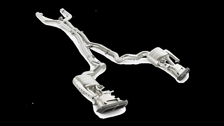 Photo of Akrapovic Evolution Line Titanium Exhaust for the Mercedes Benz C63 AMG (C205) - Image 3