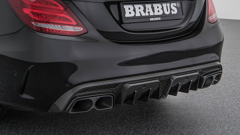 Photo of Brabus SPORT EXHAUST SYSTEM WITH ACTIVELY CONTROLLED FLAPS for the Mercedes Benz C63 AMG (C205) - Image 1
