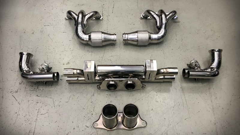 Photo of Tubi Style Side Exhausts for the Porsche 991 (Mk I) GT3/GT3 RS - Image 1