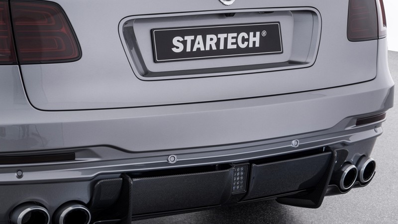 Photo of Startech carbon rear spoiler lip for the Bentley Bentayga - Image 2