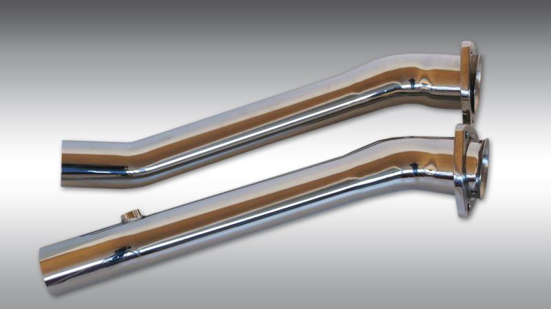 Photo of Novitec Cat Replacement Pipes (Set of Two) for the Ferrari 458 Speciale/Aperta - Image 2