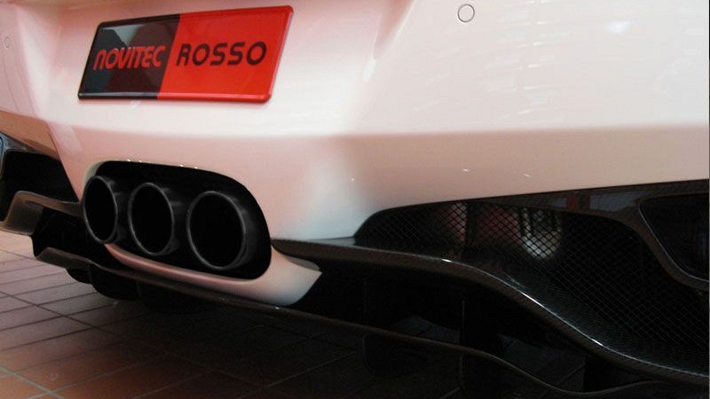 Photo of Novitec Tailpipes 3 x 90mm With Mesh Insert for the Ferrari 458 Italia/Spider - Image 3