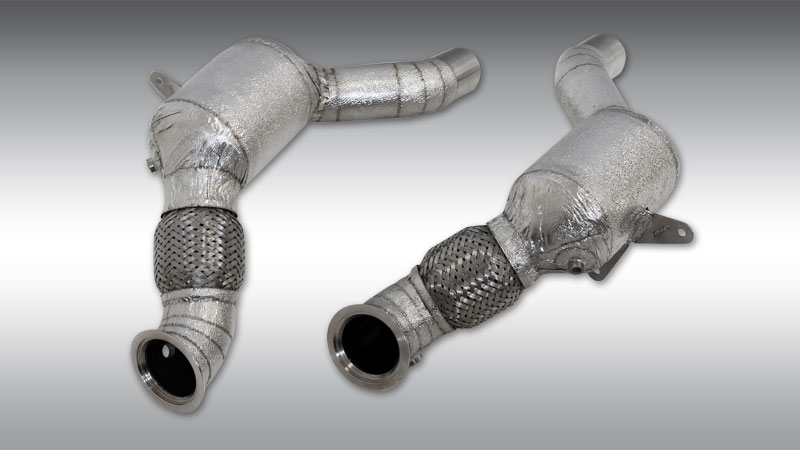 Photo of Novitec Sport Metal Catalysts (set) Heat Protected for the Ferrari 488 Pista/Pista Spider - Image 2