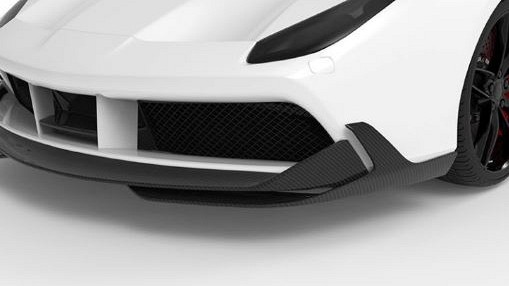 Photo of 1016 Industries Carbon Front Aero Lip for the Ferrari 488 GTB/Spider - Image 1