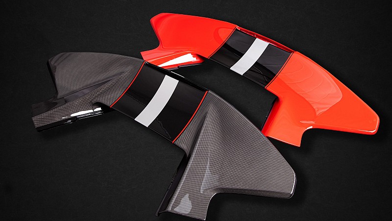 Photo of Capristo Carbon Fiber Rear Wing for the Ferrari 488 Pista/Pista Spider - Image 1