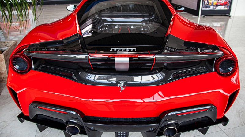 Photo of Capristo Carbon Fiber Rear Wing for the Ferrari 488 Pista/Pista Spider - Image 3