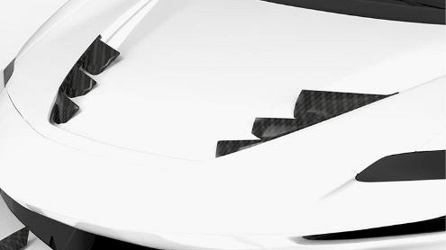 Photo of 1016 Industries Carbon Hood Vents for the Ferrari SF90 Spider/Stradale - Image 1