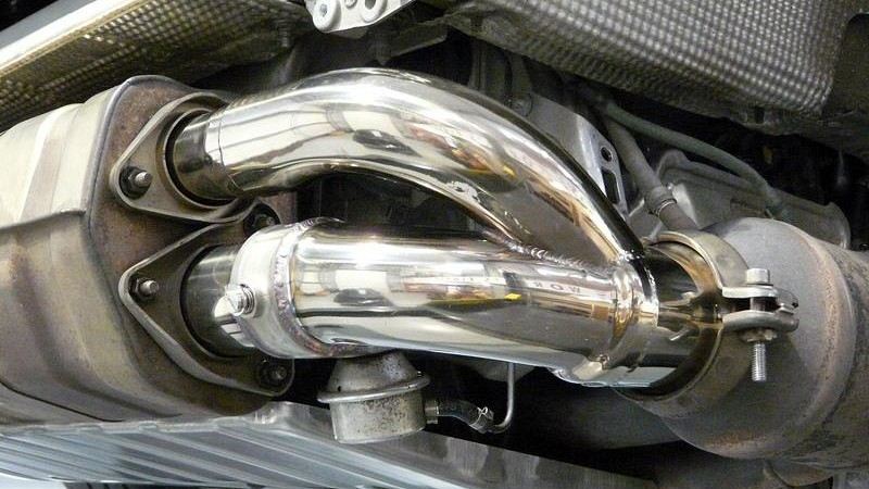 Photo of Quicksilver Sport Side Muffler Deletes w/Valves (2014 on) for the Porsche 991 (Mk I) GT3/GT3 RS - Image 2