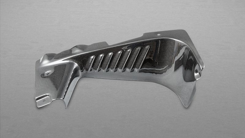 Photo of Capristo Engine Cover Set in Carbon Fibre (Spider) for the Ferrari 458 Italia/Spider - Image 9