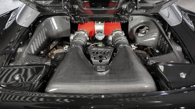 Photo of Capristo Engine Compartment Side Covers in Carbon Fibre (Spider) for the Ferrari 458 Italia/Spider - Image 5