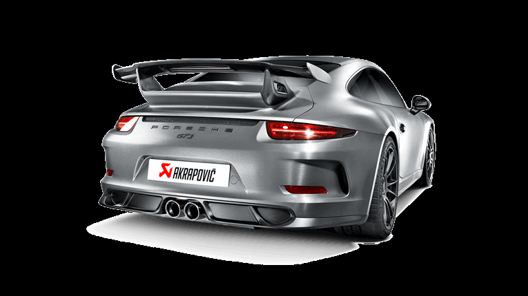 Photo of Akrapovic Slip-On Line Titanium Exhaust for the Porsche 991 (Mk I) GT3/GT3 RS - Image 2