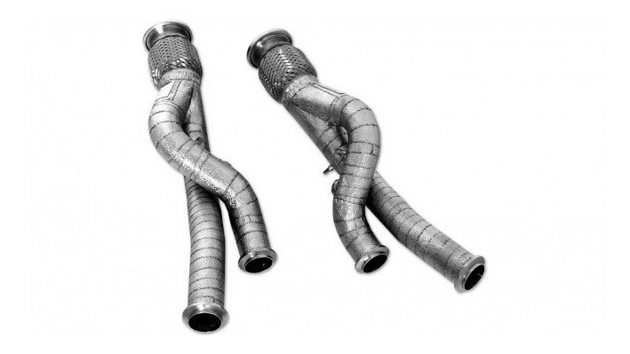 Photo of Novitec CAT-REPLACEMENT PIPE (2 PIECES) for the Lamborghini Aventador SVJ LP770-4 - Image 1