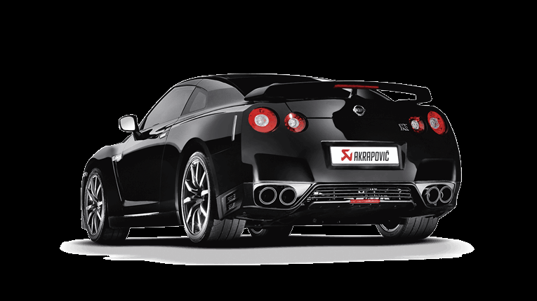 Photo of Akrapovic Slip-On Line Titanium Exhaust for the Nissan GT-R (R35) - Image 3