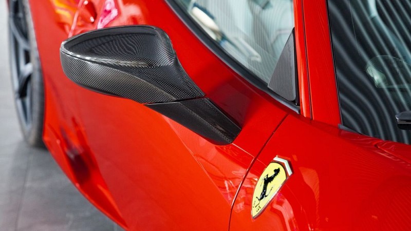 Photo of Capristo Carbon Fibre Wing Mirrors for the Ferrari 458 Speciale/Aperta - Image 2
