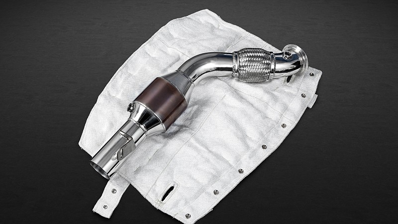 Photo of Capristo Sports Catalyst Set (with Heat Blankets) for the Ferrari 488 Pista/Pista Spider - Image 2