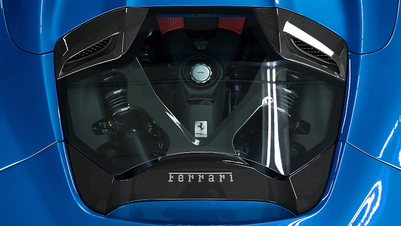 Photo of Capristo Carbon Fibre and Glass Bonnet for the Ferrari 488 Pista/Pista Spider - Image 2