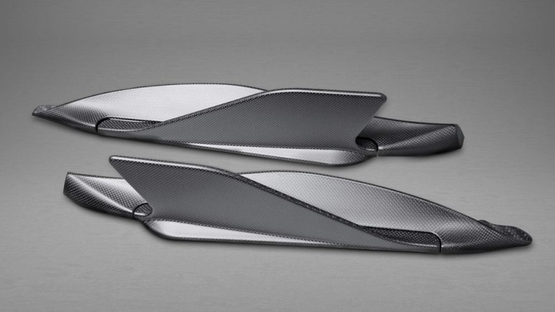 Photo of Capristo Side Fins (Carbon) for the Ferrari 488 GTB/Spider - Image 1
