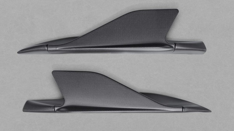 Photo of Capristo Side Fins (Carbon) for the Ferrari 488 GTB/Spider - Image 7