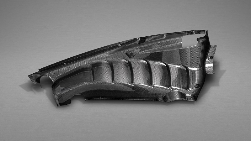 Photo of Capristo Carbon Engine Compartment Side Covers for the Ferrari 488 Pista - Image 2