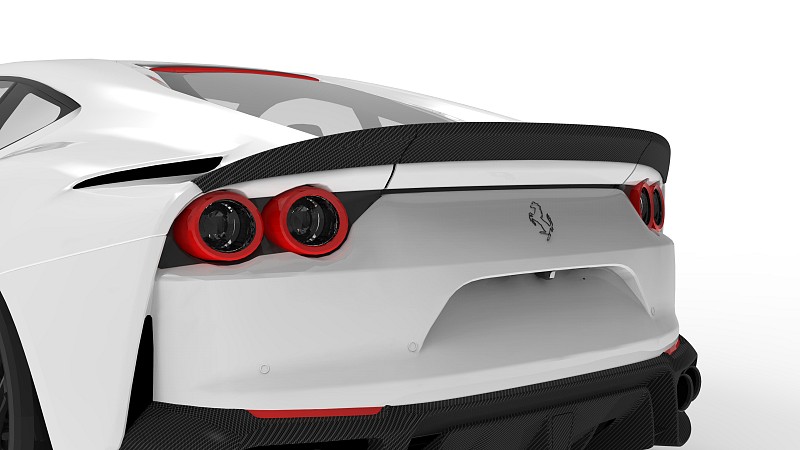 Photo of 1016 Industries Carbon Tail Light Surround for the Ferrari 812 Superfast/GTS - Image 3