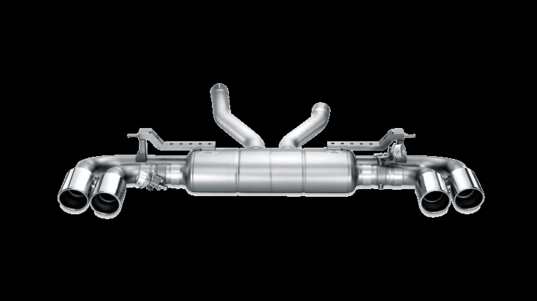Photo of Akrapovic Slip-On Line Titanium Exhaust for the Porsche Cayenne (2003-2017) - Image 4