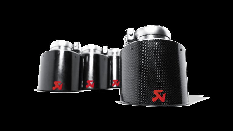 Photo of Akrapovic Tailpipe Set (Carbon) for the Nissan GT-R (R35) - Image 1