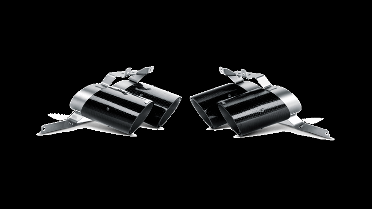 Photo of Akrapovic Tailpipe Set (Carbon) for the Lamborghini Gallardo - Image 3