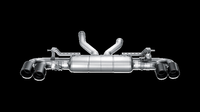 Photo of Akrapovic Slip-On Line Titanium Exhaust for the Porsche Cayenne (2003-2017) - Image 3