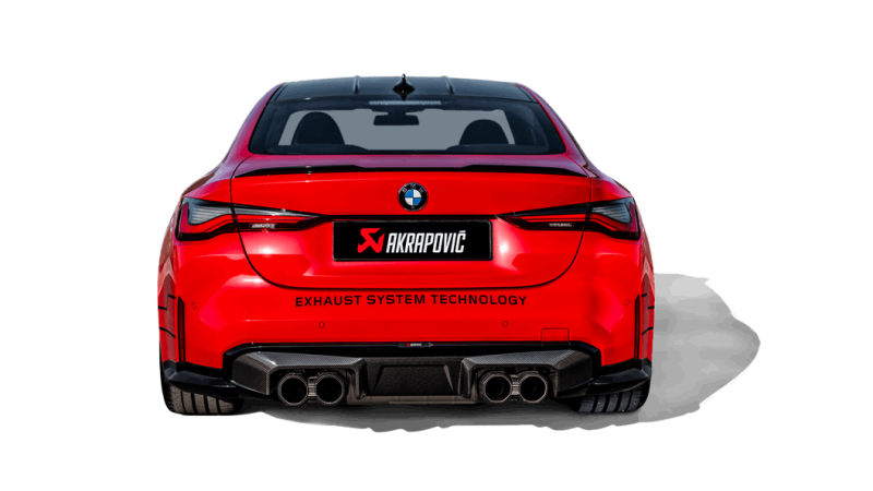 Photo of Akrapovic Rear Diffuser - High Gloss Black/Carbon Fibre (G80) for the BMW M3 - Image 2