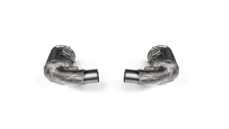 Photo of Akrapovic Link Pipe Set w Cat (SS) for the Porsche 992 Turbo/S - Image 1