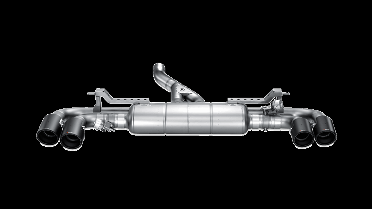 Photo of Akrapovic Slip-On Line Titanium Exhaust (Diesel) for the Porsche Cayenne (2003-2017) - Image 1