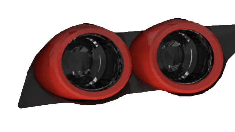 Photo of 1016 Industries Carbon Tail Light Surround for the Ferrari 812 Superfast/GTS - Image 2