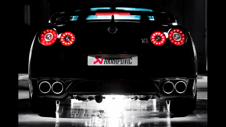 Photo of Akrapovic Slip-On Line Titanium Exhaust for the Nissan GT-R (R35) - Image 2