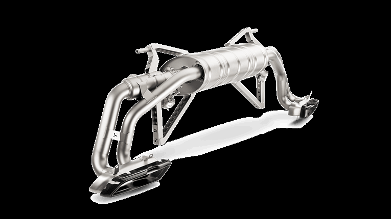 Photo of Akrapovic Slip-On Line Titanium Exhaust for the Audi R8 Gen 2 V10 (2016-2019) - Image 1