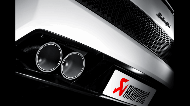 Photo of Akrapovic Slip-On Line Titanium Exhaust (LP550/560/570) for the Lamborghini Gallardo - Image 7