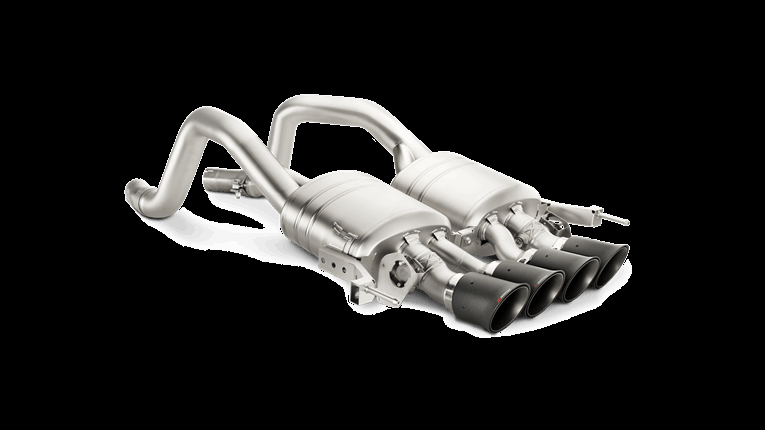 Photo of Akrapovic Slip-On Line Titanium Exhaust (C7) for the Chevrolet Corvette - Image 1