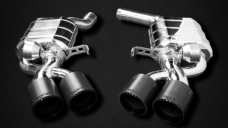 Photo of Capristo Valved Exhaust with Carbon Quad Tips for the Audi RS6/RS7 C8 - Image 4