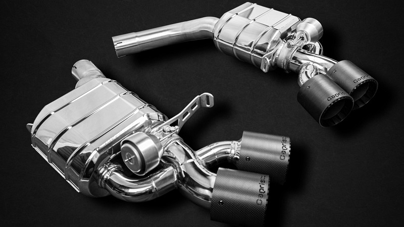 Photo of Capristo Valved Exhaust with Carbon Quad Tips for the Audi RS6 (2019+) - Image 3