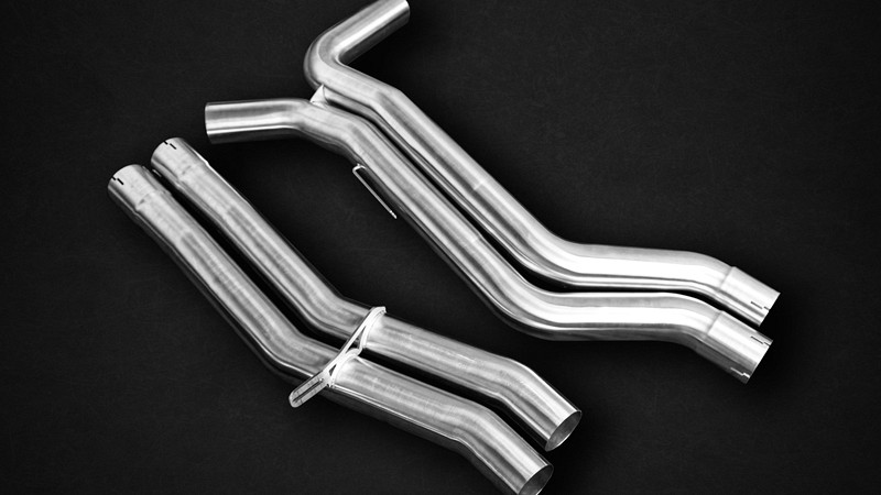 Photo of Capristo Valved Exhaust with Carbon Quad Tips for the Audi RS6 (2019+) - Image 2