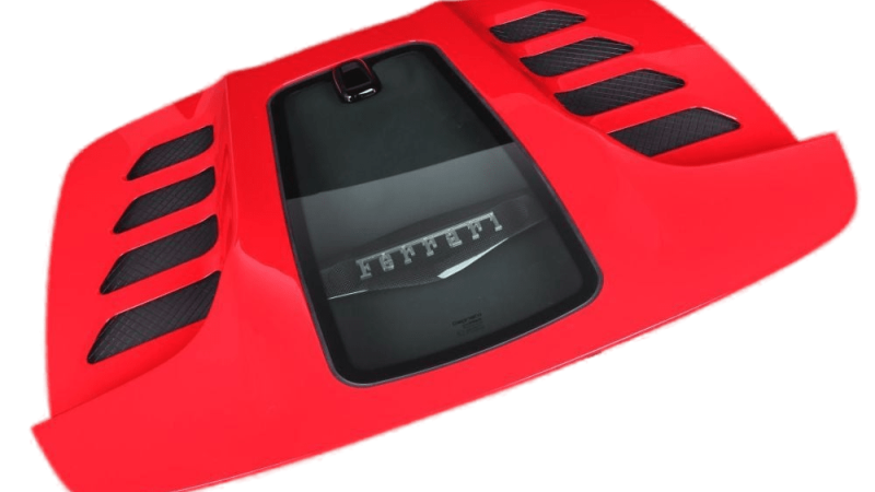 Photo of Capristo Engine Bonnet / Cover in Carbon Fibre & Glass (Spider) for the Ferrari 458 Italia/Spider - Image 2