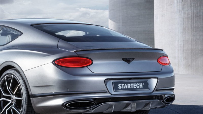 Photo of Startech carbon rear diffusor for the Bentley Continental GT (2018+) - Image 1