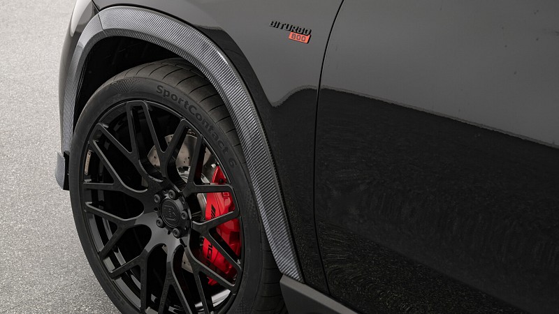 Photo of Brabus CARBON FENDER ADD-ON PARTS for the Mercedes Benz GLE63 AMG (V167/C167) - Image 1