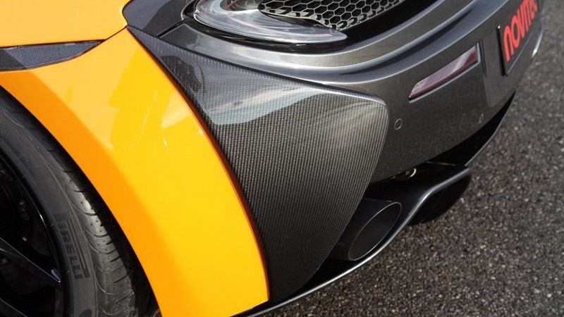 Photo of Novitec Rear Bumper Side Covers (Carbon) for the McLaren 540C - Image 3