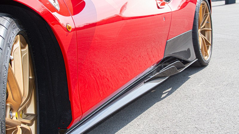 Photo of Capristo Carbon Fibre Side Panel Set for the Ferrari 488 Pista - Image 1