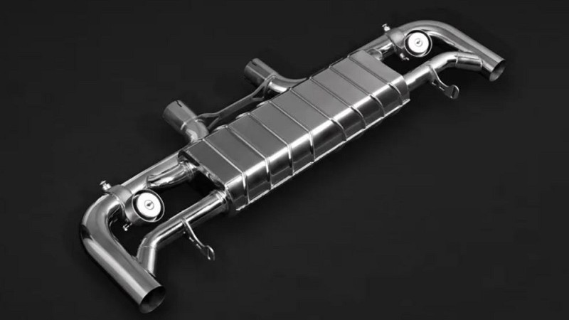 Photo of Capristo Exhaust System for the Mercedes Benz GLC63 AMG (X253/C253) - Image 1