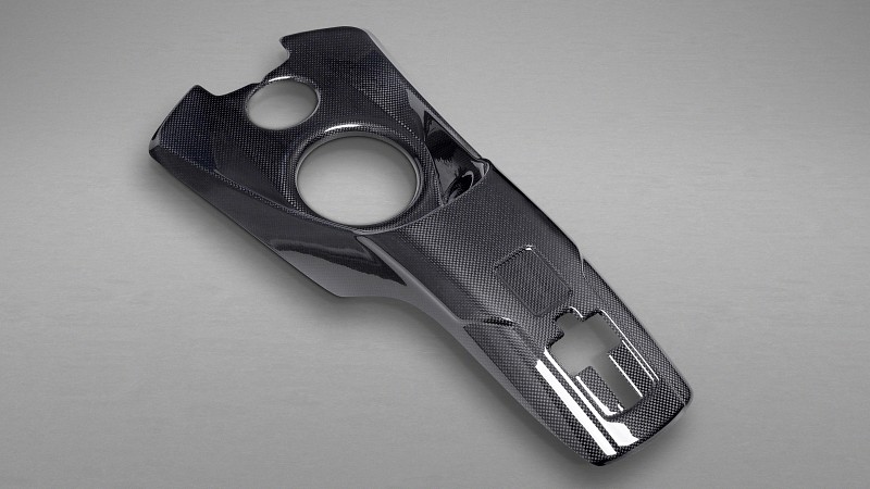 Photo of Capristo Carbon Lock Cover for the Ferrari 488 Pista/Pista Spider - Image 1