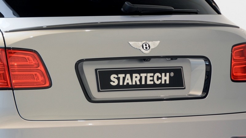 Photo of Startech carbon rear spoiler lip for the Bentley Bentayga - Image 1