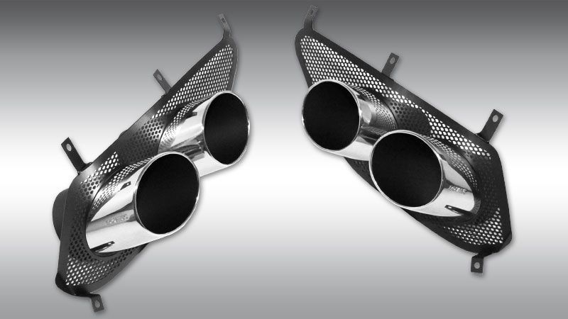 Photo of Novitec Tailpipes with Mesh Inserts for the Ferrari F12 - Image 2